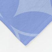 Periwinkle shippo fleece deken (Hoek)