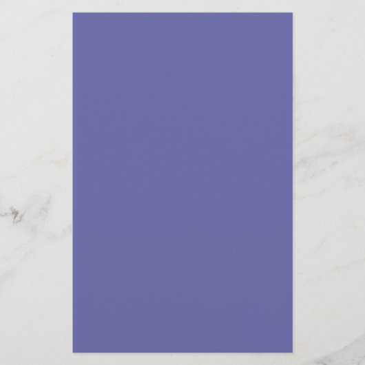 Periwinkle Solid Color Briefpapier (Voorkant)