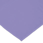 Periwinkle Solid Color Korte Tafelloper (Hoek)