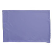 Periwinkle Solid Color Kussensloop (Voorkant)