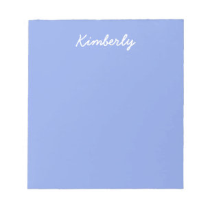 Periwinkle Solid Color Notitieblok