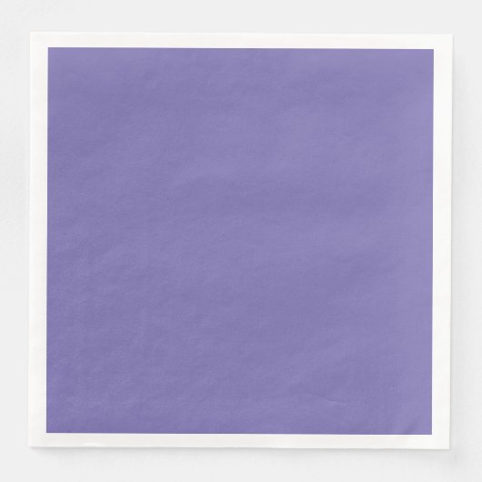 Periwinkle Solid Color Servet (Voorkant)