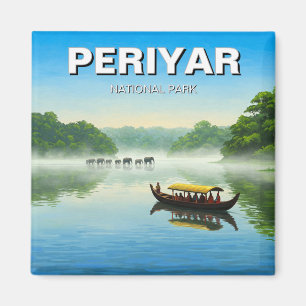 Periyar Nationaal Park India Reizen Magneet