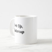 Perk Up Buttercup - Mug de café mignonne (Devant gauche)