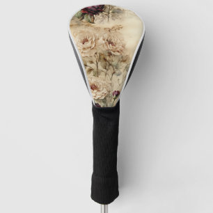  Perkament Liefdesbrief met Bloemen (7) Golfheadcover