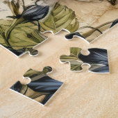  Perkament Liefdesbrief met Bloemen (9) Legpuzzel (Zijkant)