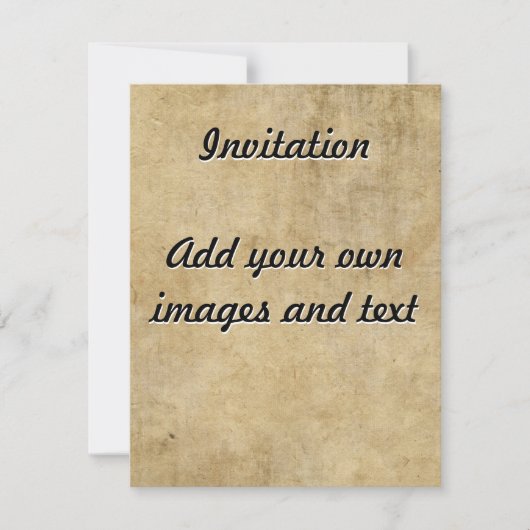 perkament textuur kaart (Voorkant)