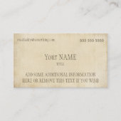  perkament visitekaartje (Voorkant)