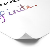 Perken van het Poster van de Wallflower quote (Hoek)