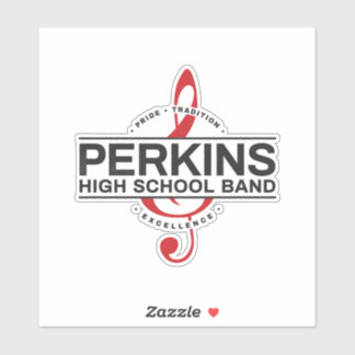 Perkins Band Logo Sticker