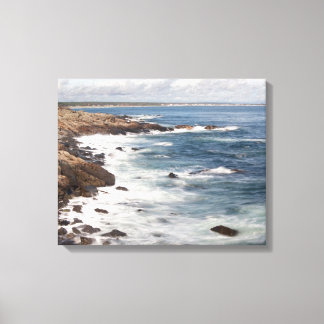 Perkins Cove in Maine Canvas Afdruk