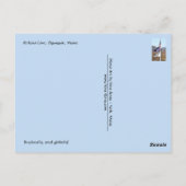 Perkins Cove, Maine - Briefkaart (Achterkant)