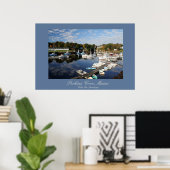 Perkins Cove, Maine Print (Thuiskantoor)
