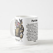 Perkins Familiekat wapenMok Koffiemok (Voorkant links)