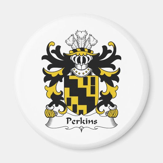 Perkins Family Crest Magneet (Voorkant)