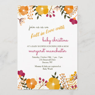 Perky Borders Invitation Kaart