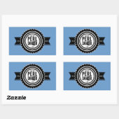 Perl Dancer Stickers - Blue Background (Feuille)