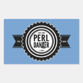Perl Dancer Stickers - Blue Background (Devant)