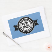 Perl Dancer Stickers - Blue Background (Enveloppe)
