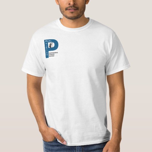 Perl het Schilderen Origineel T-shirt (Voorkant)