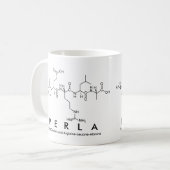 Perla peptide nom mug (Devant gauche)