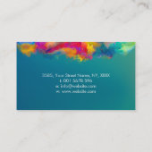 Perle aide main Carte de visite d'arbre (Dos)