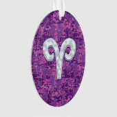 Perle comme Aries Symbole Zodiaque Camouflage numé (devant)