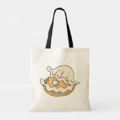 Perle dans un Sac fourre-tout huître (Dos)