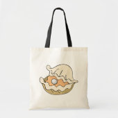 Perle dans un Sac fourre-tout huître (Devant)