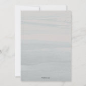 Perle dans une Faire-part de mariage Shell (Dos)