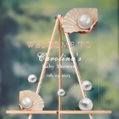 perle de l'océan Sous la mer baby shower accueil (Neutre)