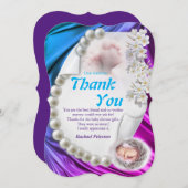 Perle d'ivoire soyeux bébé que vous carte (Devant / Derrière)