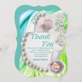 Perle d'ivoire soyeux bébé que vous carte (Devant / Derrière)