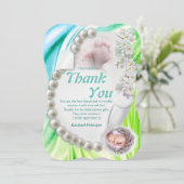 Perle d'ivoire soyeux bébé que vous carte (Debout devant)