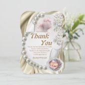 Perle d'ivoire soyeux bébé que vous carte (Debout devant)