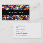 Perle ouvrant des cartes de visite (Devant / Derrière)