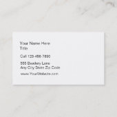 Perle ouvrant des cartes de visite (Dos)