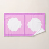 Perle rose (Serviette à main)