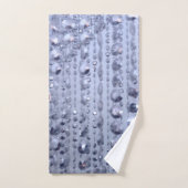Perles bleues éblouissantes (Serviette à main)