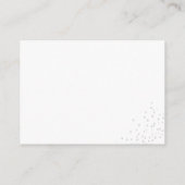 Perles Bow Blanches Devinez Combien De Carte Fête  (Dos)