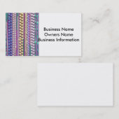 Perles Cartes de visite (Devant / Derrière)