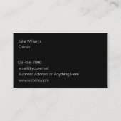 Perles D'Arts Et Artisanat Carte de visite (Dos)