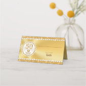 Perles de diamant, 50e Anniversaire, Cartes Gold P (Dos)