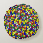 Perles de face primaires - COUSSIN ROUND-ROUND (Dos)