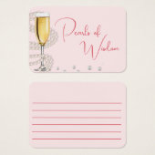 Perles de la Sagesse jeu de Fête des mariées (Devant & derrière)