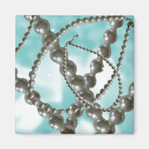 Perles Élégantes Aimant Aqua