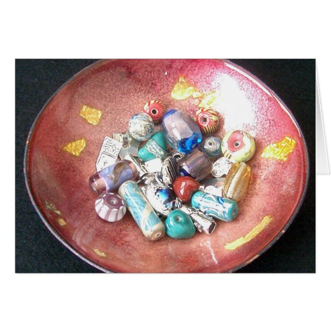 Perles en verre artisanales (Devant horizontal)