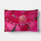 Perles et pétales roses Imprimer Sac à coudre (Recto)