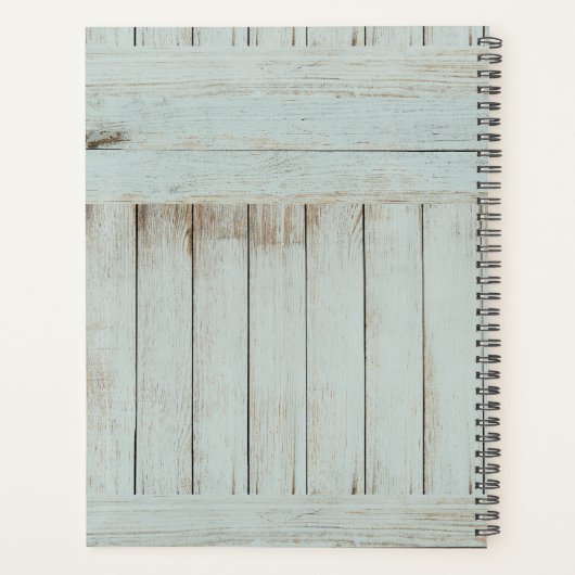 Perles et plumes sur les planches à granges bleues (Dos)