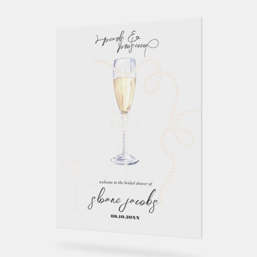 Perles, pétales + Procureure | Fête des mariées pe (Angle)